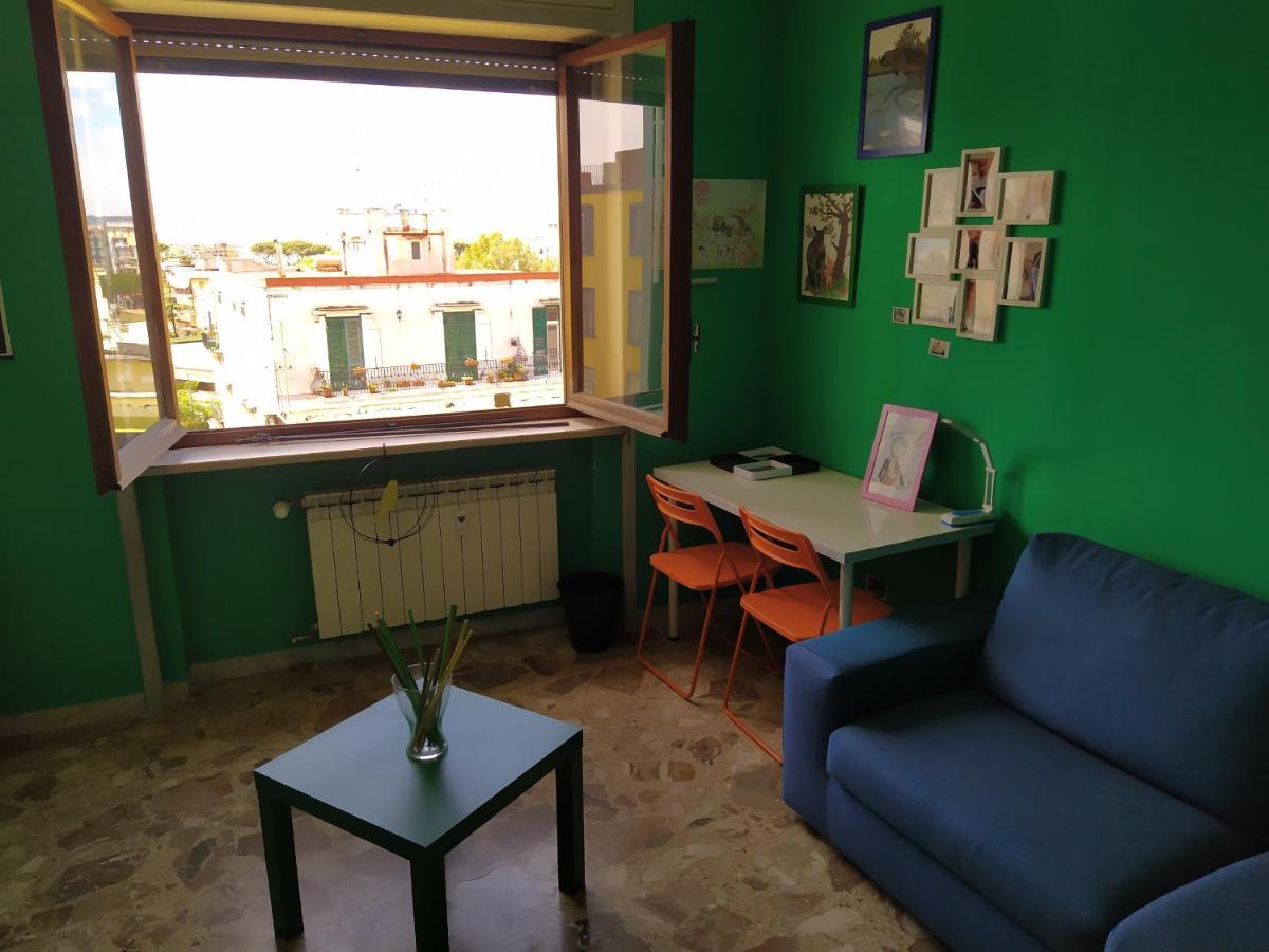 Vesuvio Corner - Spacious And Colorful Apartment In San Giorgio, Very Close To Napoli, Ideal For Families And Groups, Close To Pompeii, Sorrento... San Giorgio a Cremano Dış mekan fotoğraf